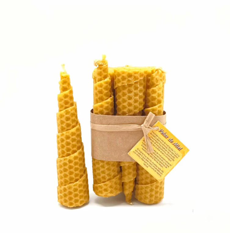 Velas De Miel (6 Uds)
